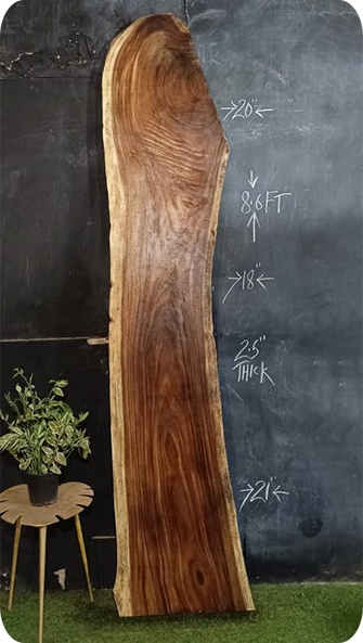 Wood slab